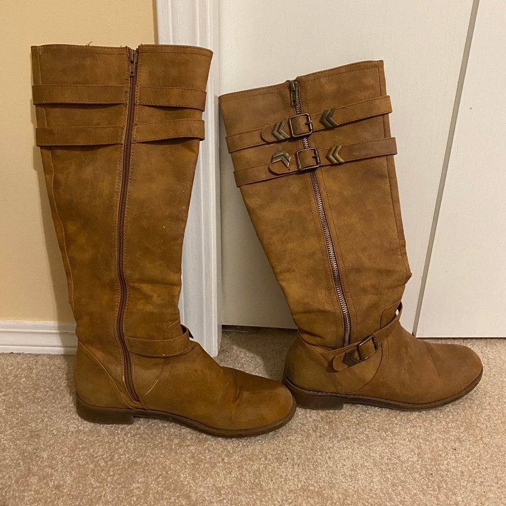 Tan Karly boot